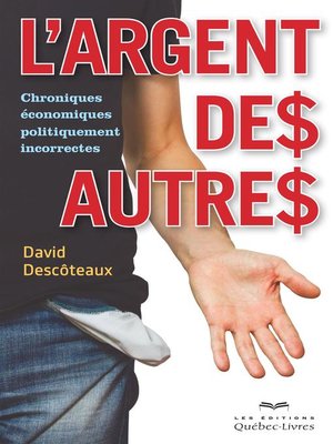 cover image of L'argent des autres